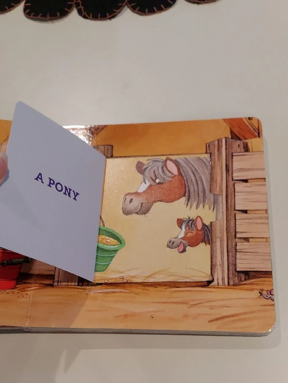 Open the Barn Door Interactive Baby Board Book